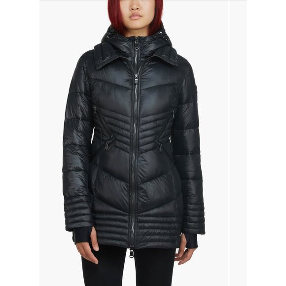 Pajar Canada Braunwyn Light Weight Packable Puffer in Black, Large - Picture 1 of 16
